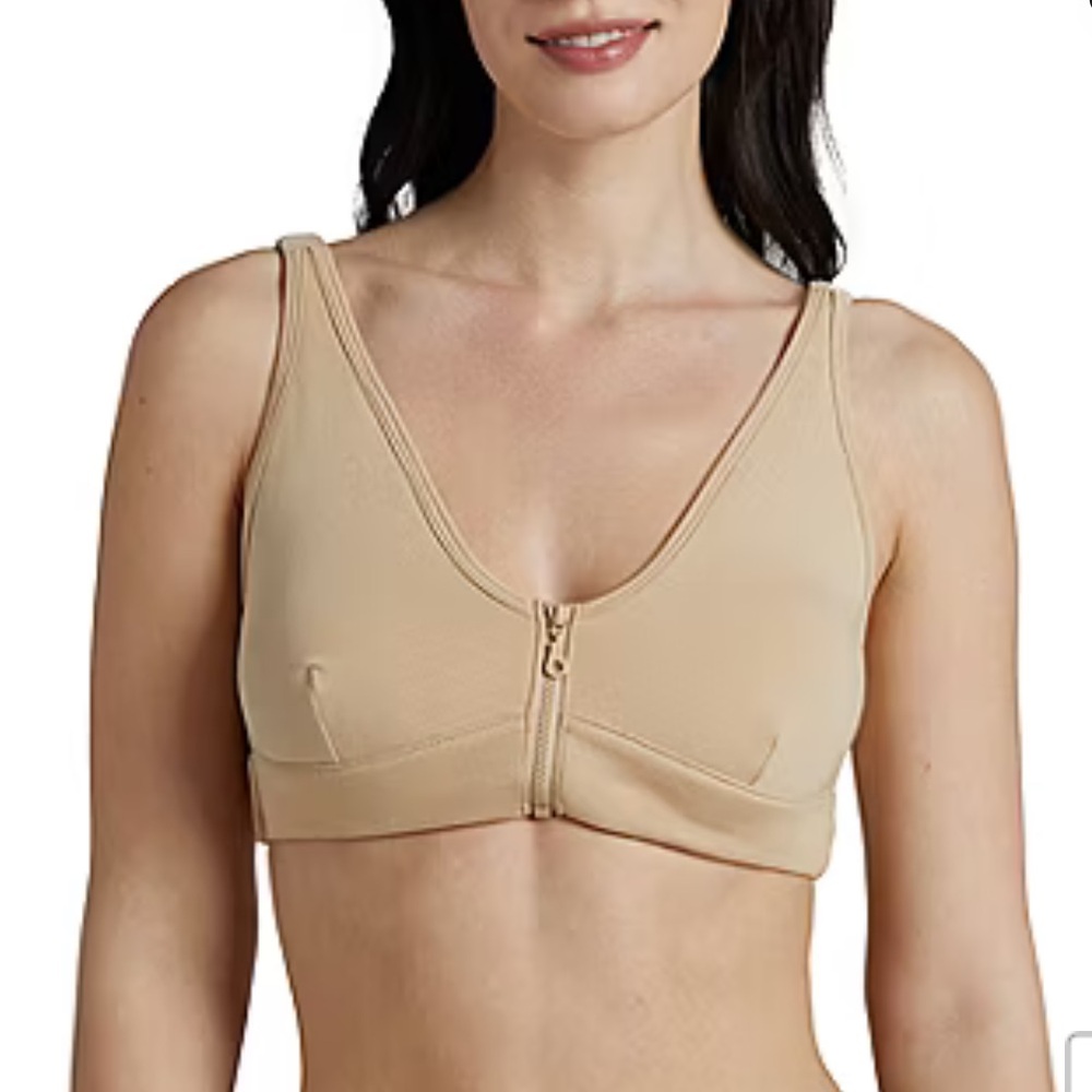 Slick Chicks Wireless Zip Front Adaptive Bra NWT